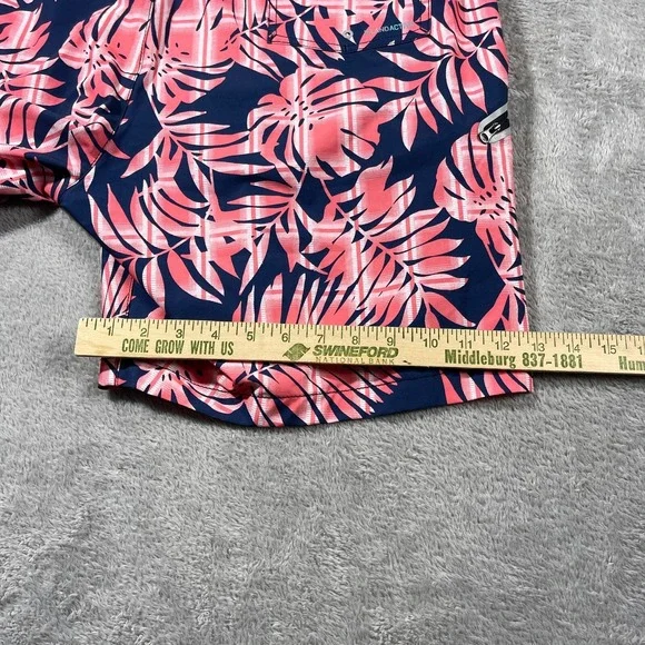 Tommy Bahama Baja Palms Plaid 40 Swim Trunks Board Shorts Beach Summer Stretch - Picture 11 of 16